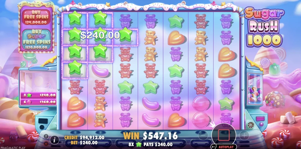 Sugar Rush 1000