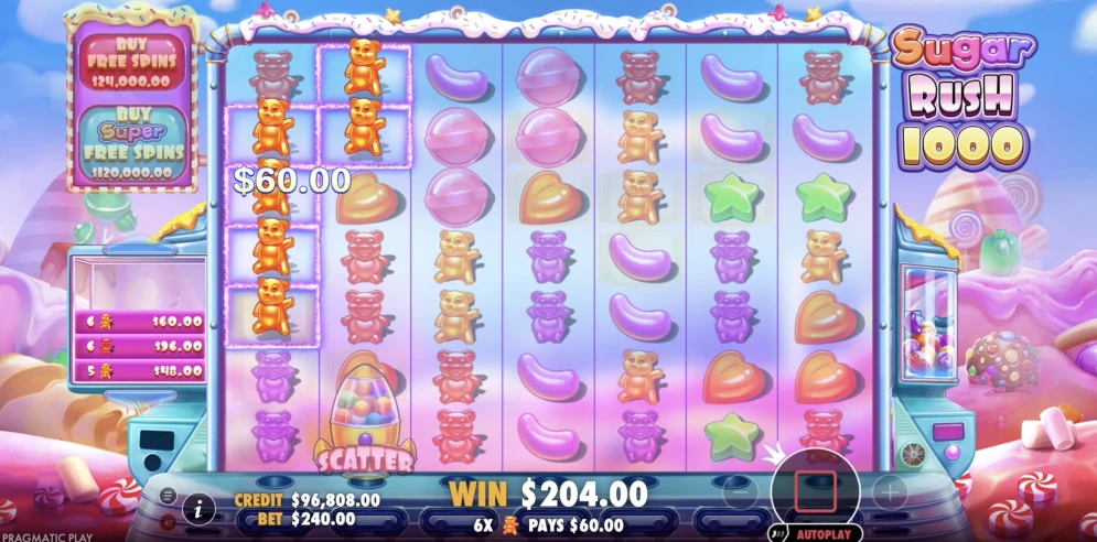 Sugar Rush 1000 Slot
